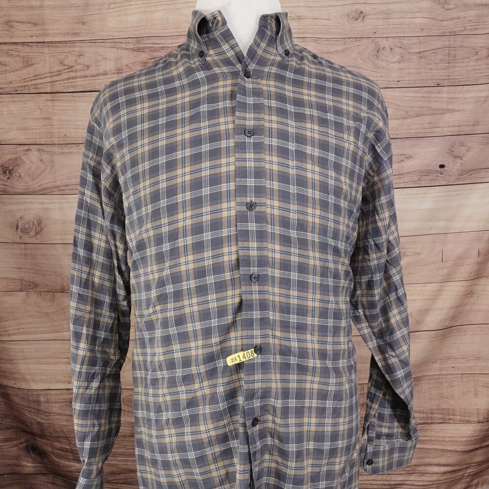 DANIEL CREMIEUX CLASSIC FIT ITALIAN FABRIC BUTTON DOWN SHIRT MENS SIZE M - Picture 3 of 6
